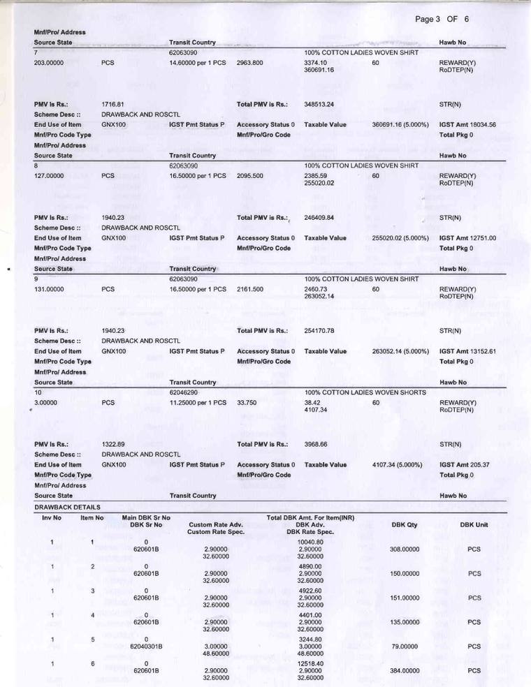 CHA Shipping-Bill Checklist page 3